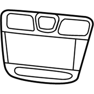 Bezel Instrument Panel Center