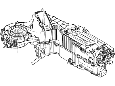 Evaporator And Housing Assy