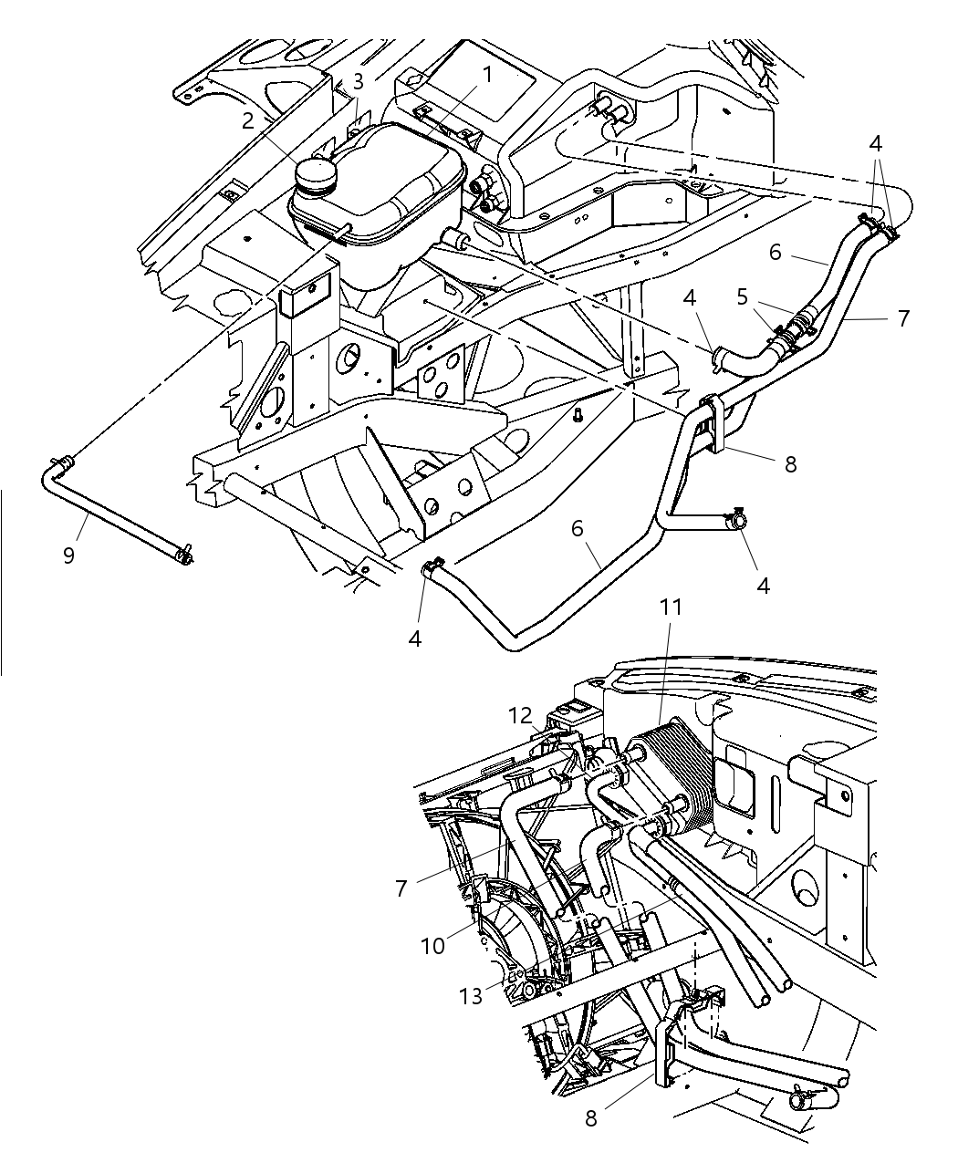 Clip Heater Hose