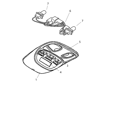 Console Overhead Mini Less Electronics