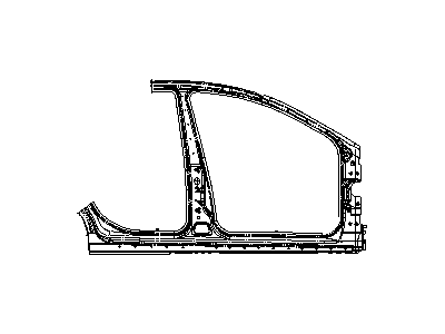 New 2000-2005 Fits Chrysler Neon Panel-Body Side Aperture Front - Part # 5080652AA
