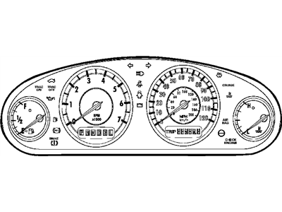 Mask And Lens Instrument Cluster