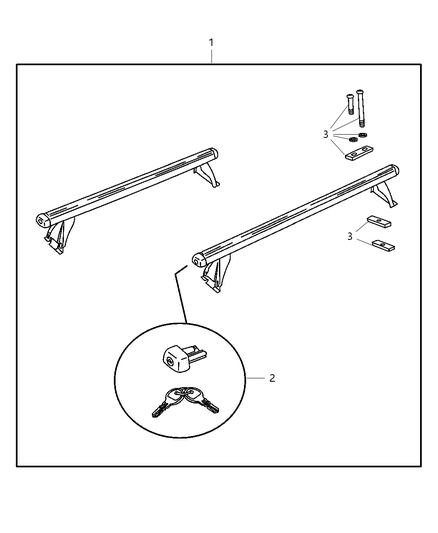 End Cap Roof Rack Side Rail