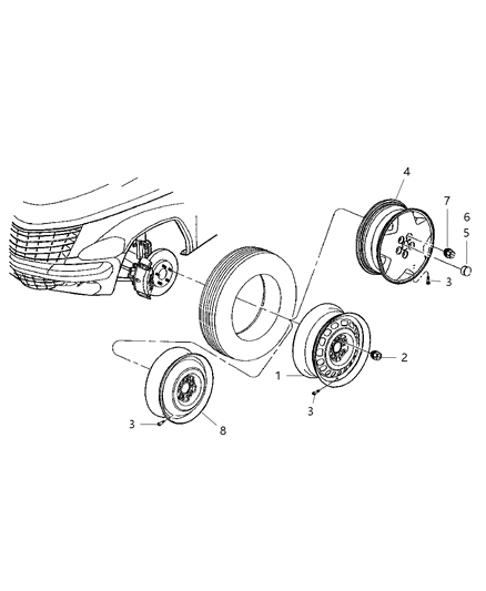 Cap Wheel Center