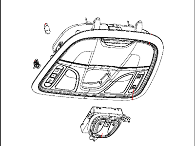Console Overhead Includes All Switches That Apply