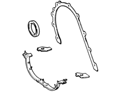 Mopar - 1984 1991 Fits Chrysler Grand Cherokee Gasket Timing Cover # - Part # J8129097