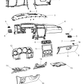 Reinforcement Steering Column Cover