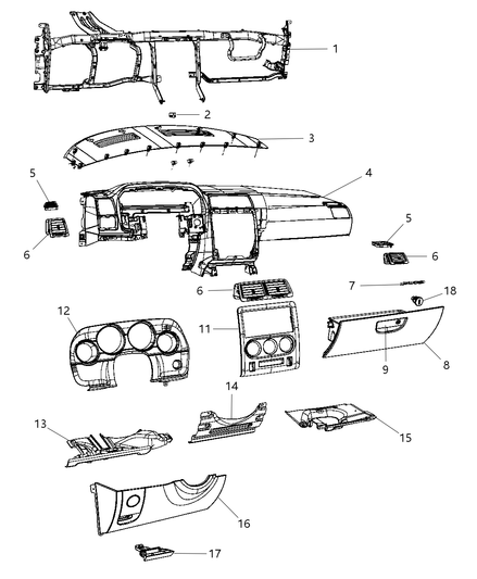 Reinforcement Steering Column Cover
