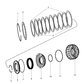 New 2007-2012 Fits Chrysler 3500, 4500, 5500 Spring-Piston Return - Part # 68019742AA