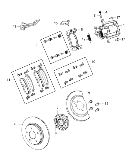 Pad Kit Rear Disc Brake