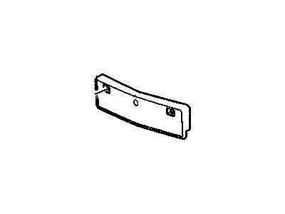 Frame, License Plate