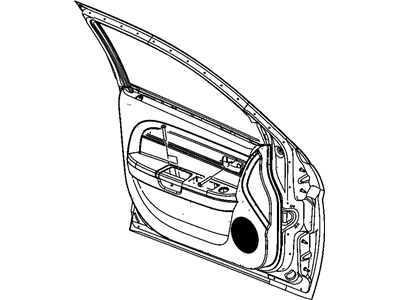 New 2007-2008 Fits Chrysler Sebring Handle-Door Release - Part # 68018984AA