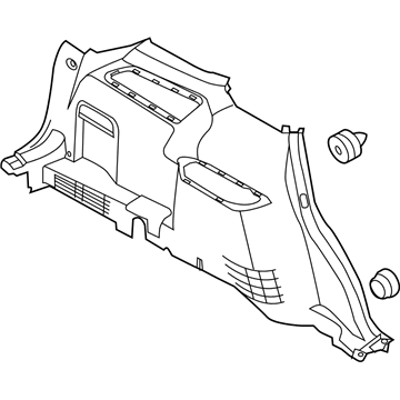 Trim Assy - Quarter