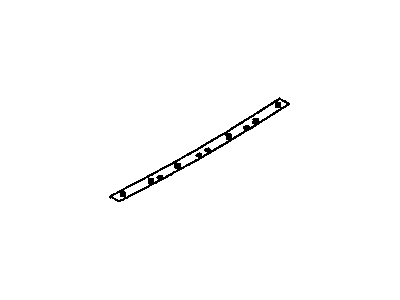 Mopar - 1995 2003 Fits Chrysler Avenger Plate Rear Bumper # - Part # MB888343