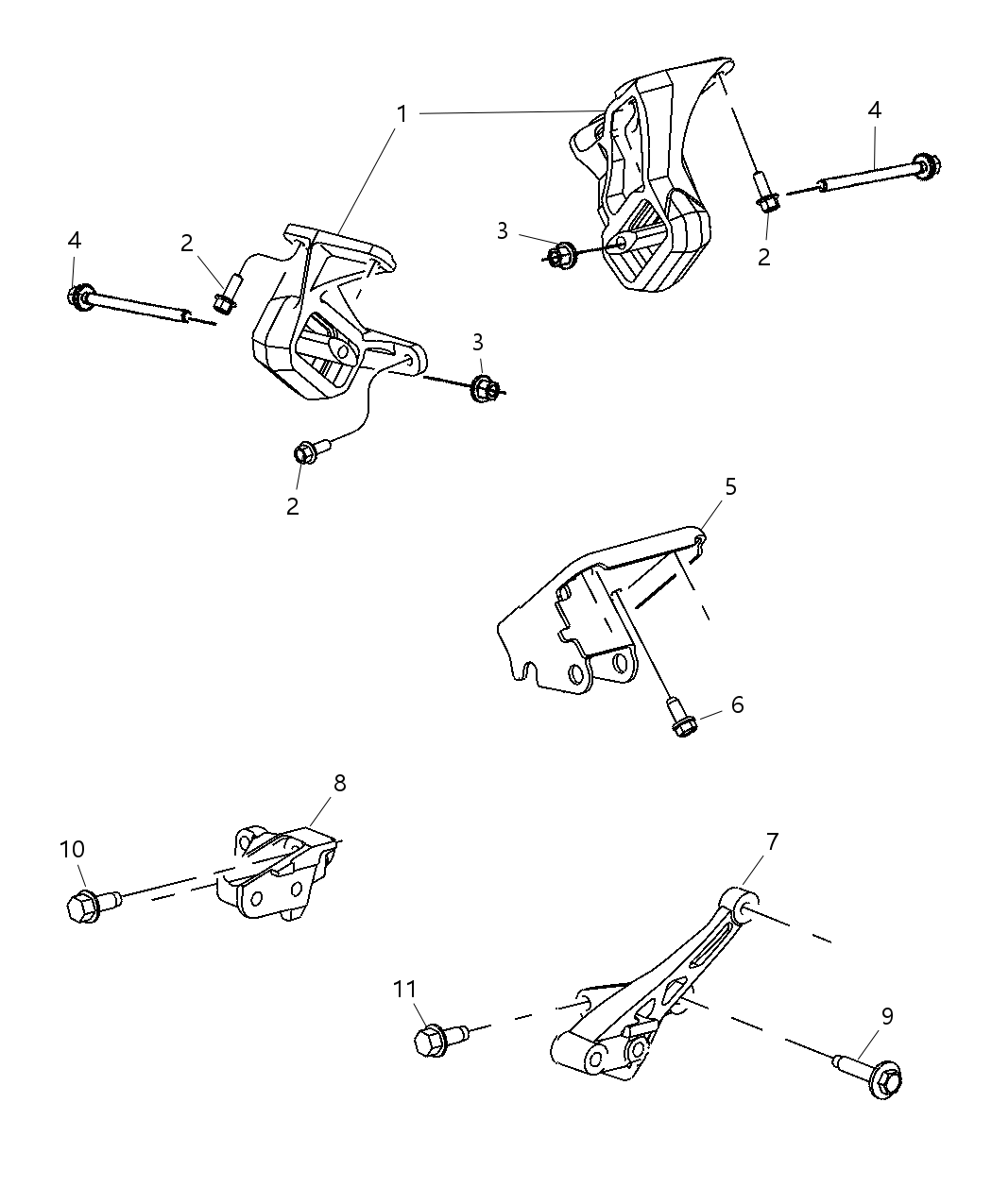 Bracket Engine Mount