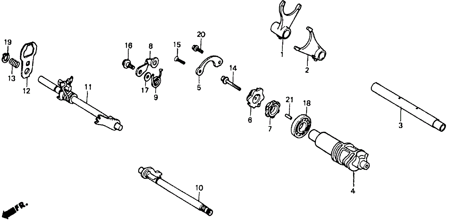 Bolt, Flange (6X32)