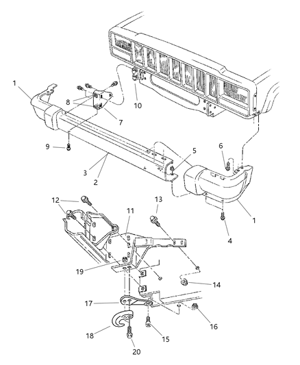 End Cap Bumper