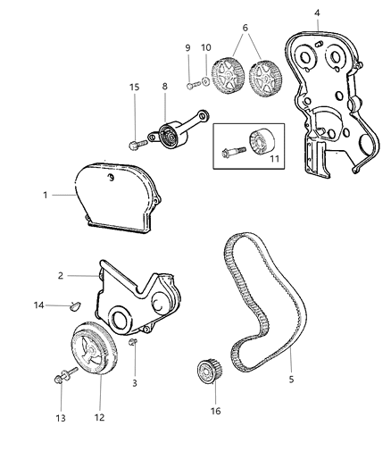 Cover Timing Belt