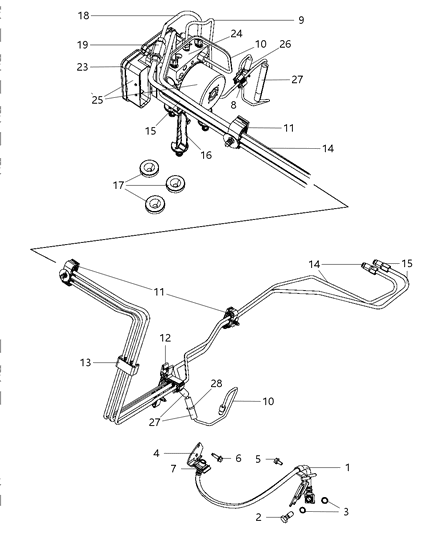 Clip Brake Tube