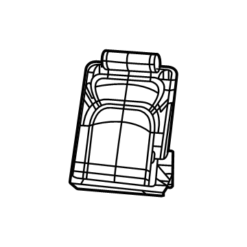 New 2020-2021 Fits Chrysler 1500 Rear Seat Armrest - Part # 6CN001N1AF