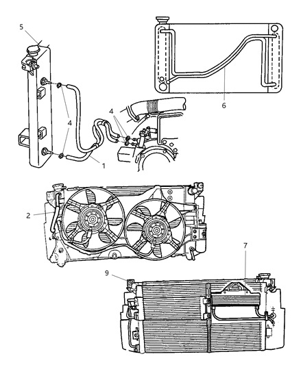 Hose Transmission Oil Cooler