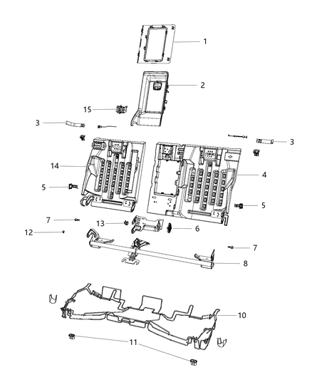 Bezel Seat Back