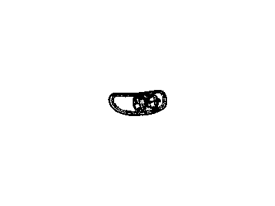 New 2001-2003 Fits Chrysler Grand Caravan, Town & Country Bezel-Power Window Switch - Part # SA75WL5AB