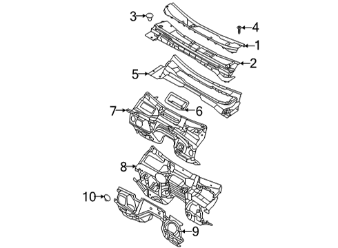 Lower Grille Bolt