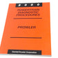 New 2000 Plymouth Prowler Factory Powertrain Diagnostic Procedures Manual 8169999065