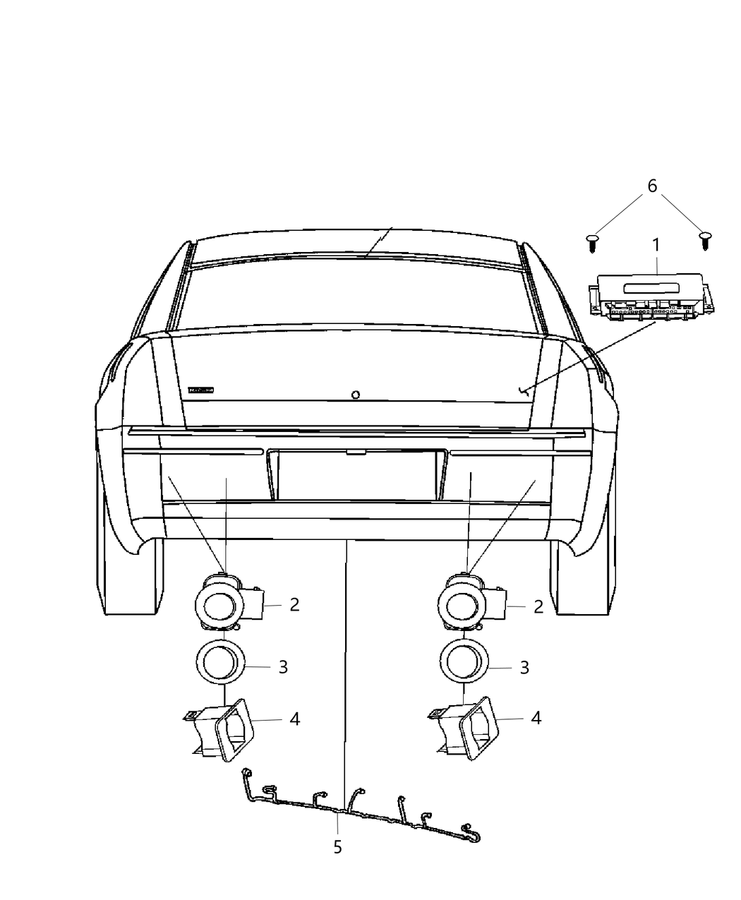 Wiring Rear Fascia
