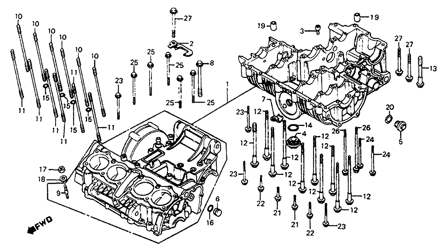 Bolt, Flange (8X83)