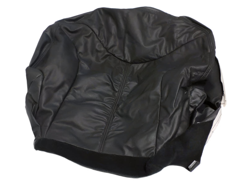 New OEM 1999-2002 GMC Sierra 1500 3500 2500 Bottom Leather Seat Cover Dark Gray, Part # 830602