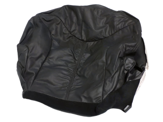 New OEM 1999-2002 GMC Sierra 1500 3500 2500 Bottom Leather Seat Cover Dark Gray, Part # 830602