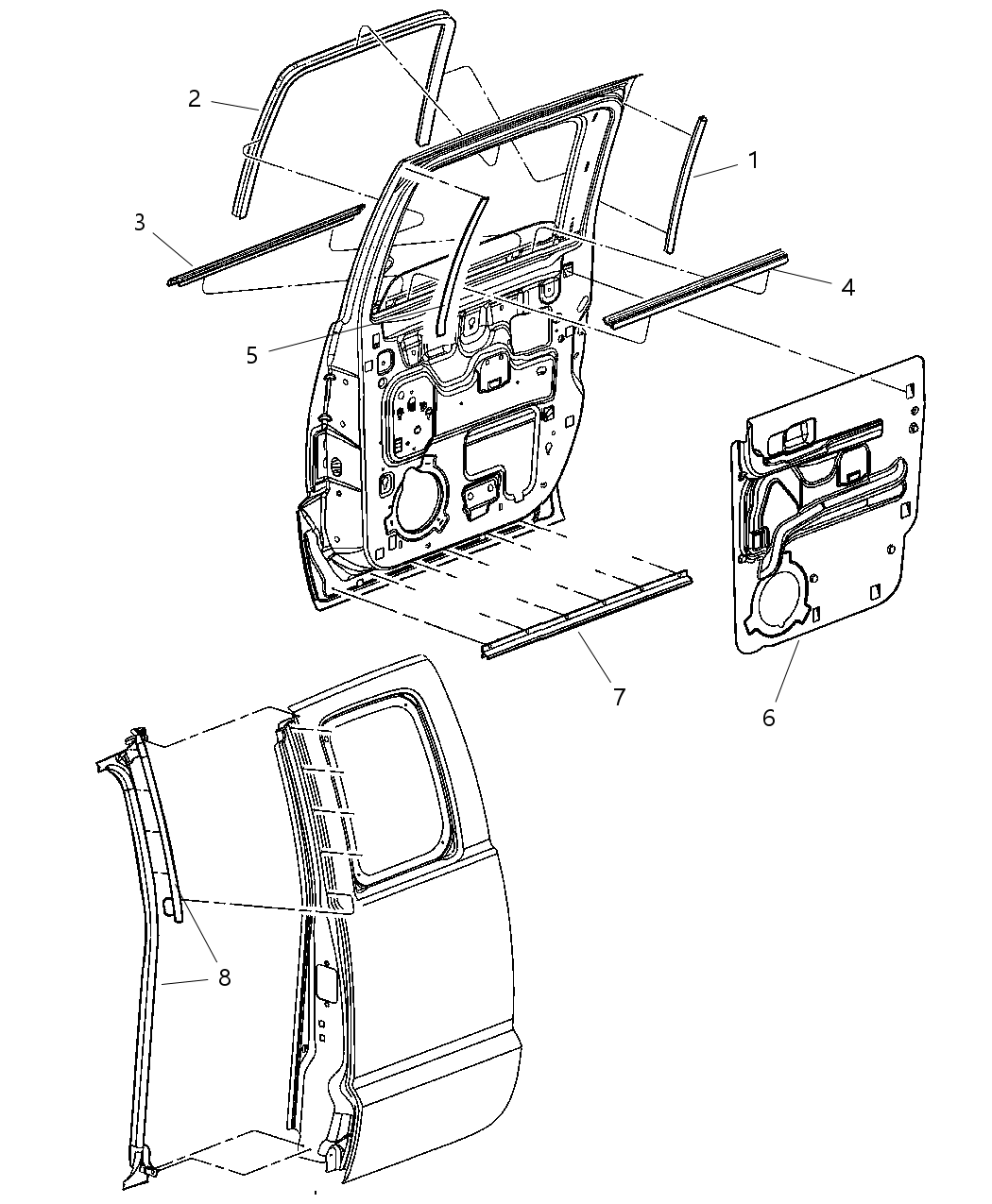 Seal Rear Door