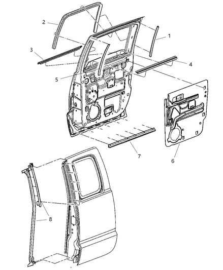 Seal Rear Door
