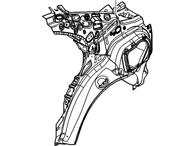 Panel And Wheelhouse - Qtr - Inner