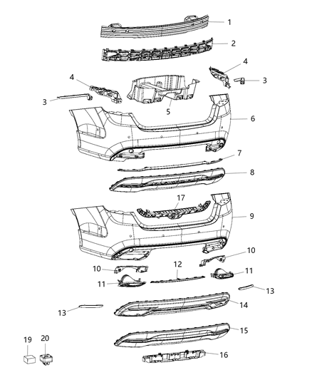 Fascia Rear Lower