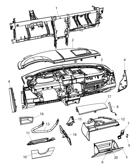 Panel Instrument Panel