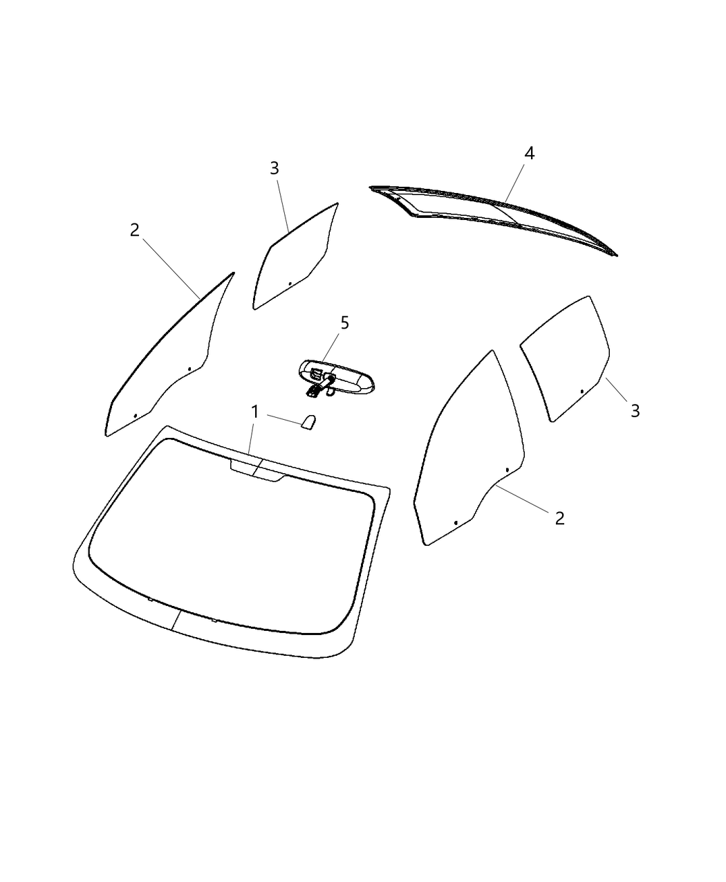 Windshield Shipping Assembly - 30 Lite Glass