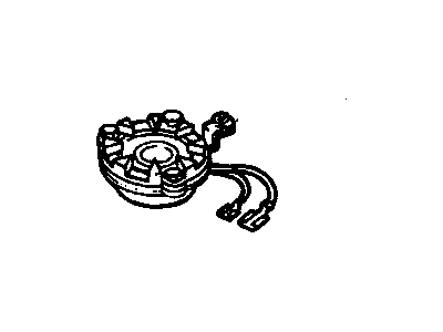 Plate, Distributor Shaft