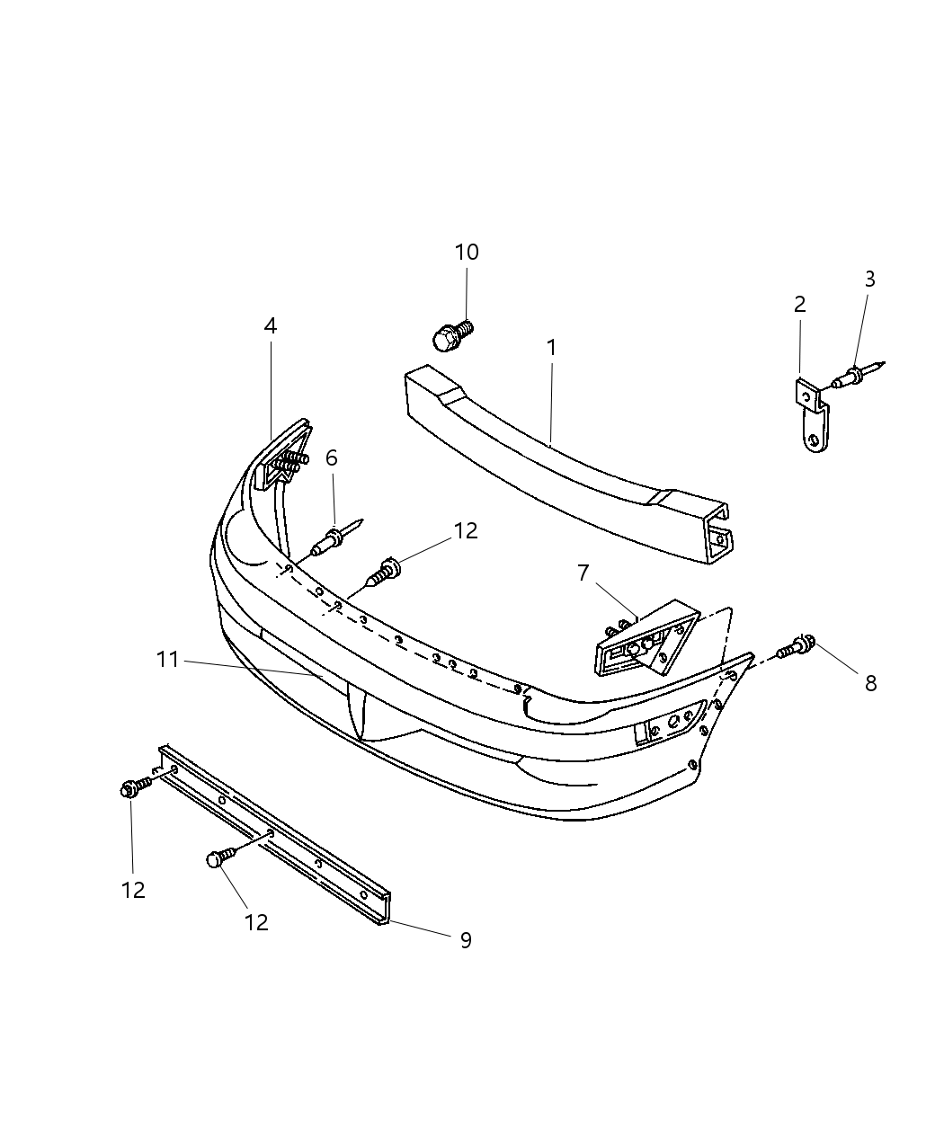 Mopar - Fascia, Front - Part # PD14SH1