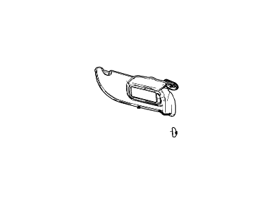 Visor Assy - Sun
