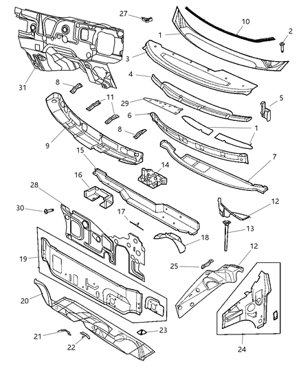 Bracket Steering Column