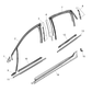 Weatherstrip Door Belt Inner Front Door