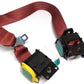 New OEM 1997-2000 Corvette ZO6 Passenger Seat Belt Firethorn Red, Part # 88894738