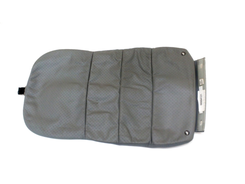 New OEM 2005 Corvette Leather Seat Back Cover Insert Gray, Part # 88994121