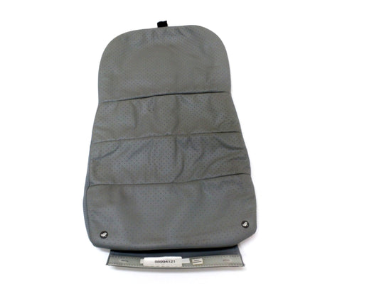 New OEM 2005 Corvette Leather Seat Back Cover Insert Gray, Part # 88994121