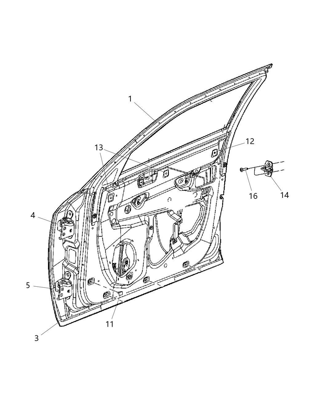 Panel Door Outer