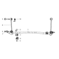 New 2007-2011 Fits Chrysler 3500, 4500, 5500 Bushing-Stabilizer Bar - Part # 52014039AA