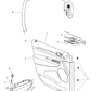 Armrest Front Door Trim With Pull Cup